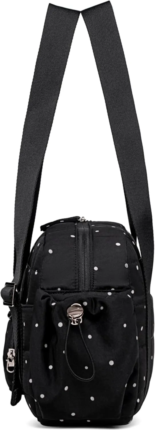 CAMTOP Mini Gym Bag for Women, Small Gym Tote Bag Puffy Quilted Sports Duffel Bag with Wet Compartment and Coin Purse Duffel Bags Dance Yoga Workout Bag