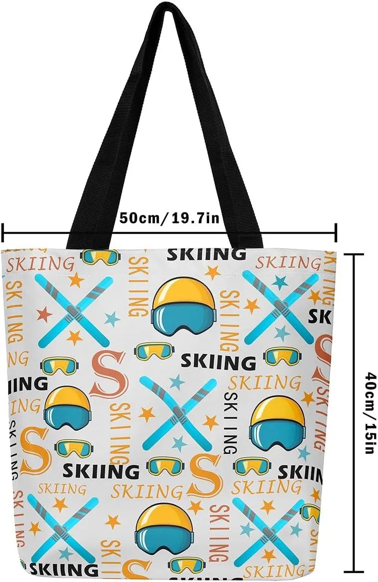 Castle Fairy Baseball Canvas Tote Bag for Adults