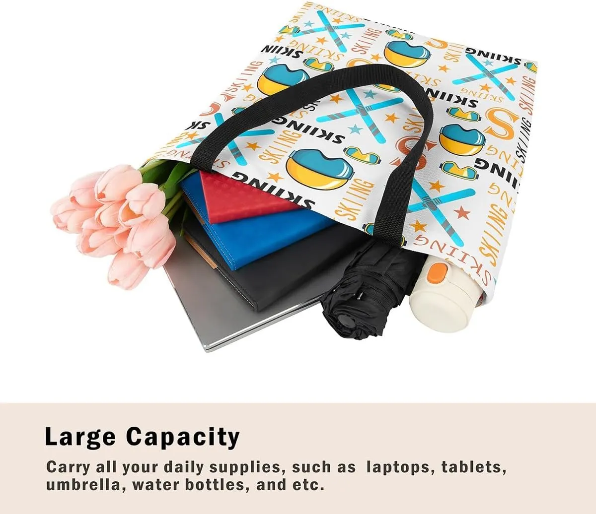Castle Fairy Baseball Canvas Tote Bag for Adults