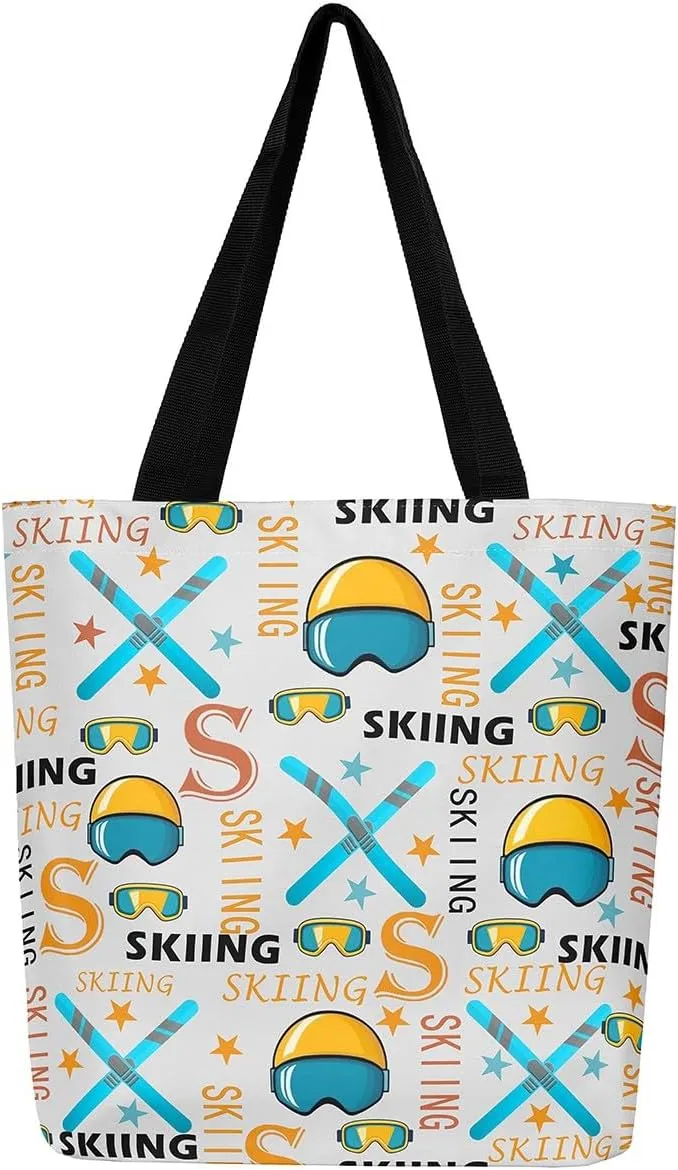 Castle Fairy Baseball Canvas Tote Bag for Adults