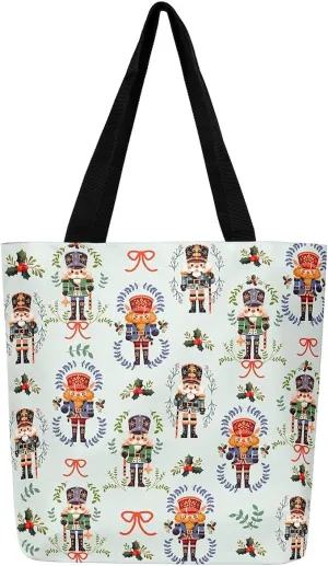 Castle Fairy Red Blue House Canvas Tote Bag Aesthetic for Women Girls