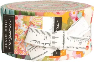 Chez Moi Jolie Jelly Roll 40 2.5-inch Strips Moda Fabrics 33690JR
