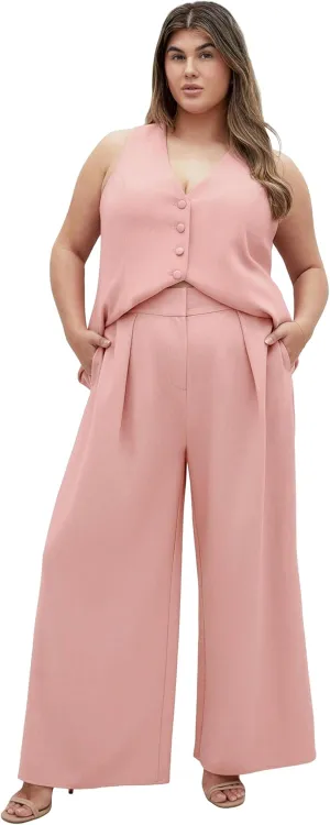 City Chic Women's Plus Size Pant - Tori Wide Leg
