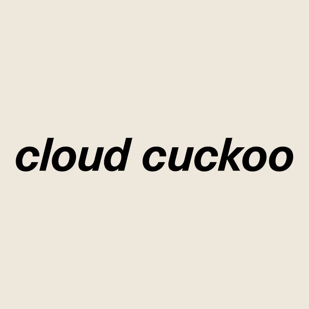 Cloud Cuckoo Natural Woven Shopping Bag