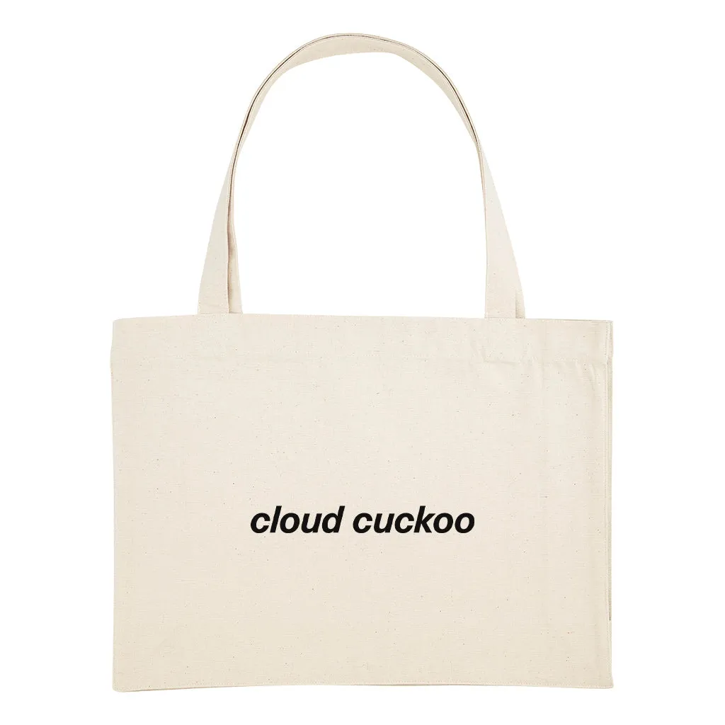 Cloud Cuckoo Natural Woven Shopping Bag
