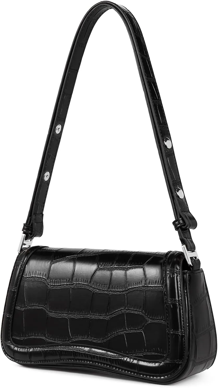 CLUCI Small Shoulder Bags,Purses for Women Vegan Leather Crossbody Handbag Clutch Hobo Purse