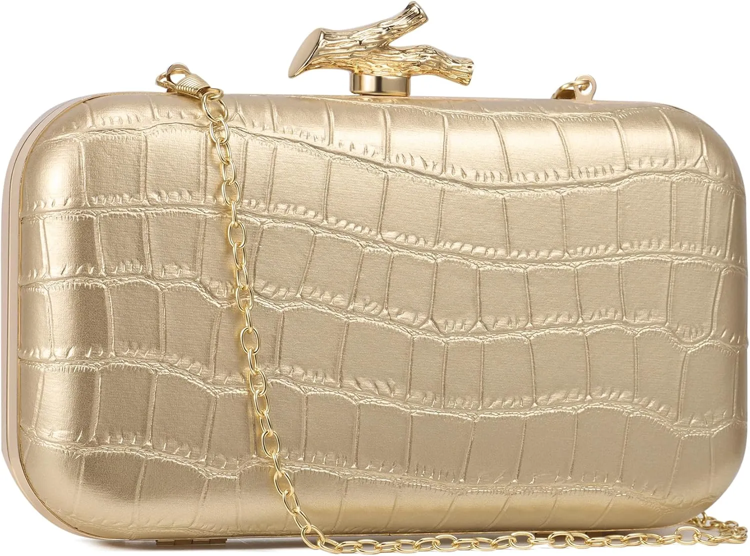 Clutch Purses for Women Evening/Wedding Chic Woven Bag Formal PU Leather Purse Designer Handbags for Women