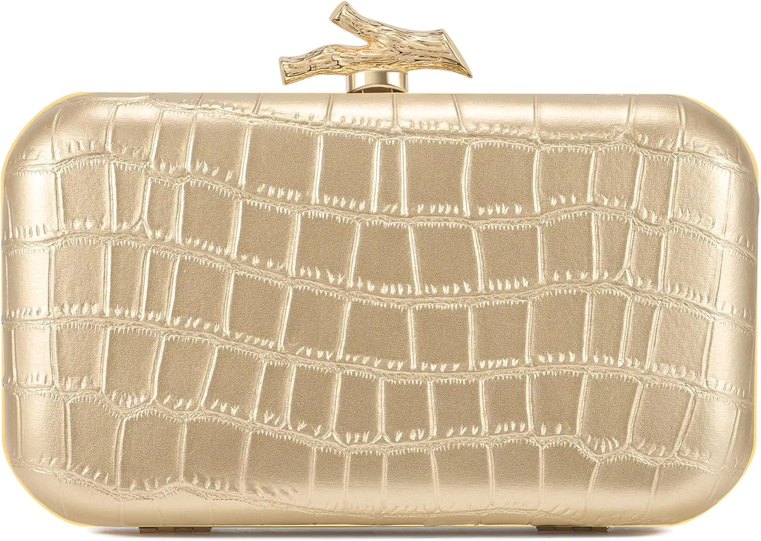 Clutch Purses for Women Evening/Wedding Chic Woven Bag Formal PU Leather Purse Designer Handbags for Women