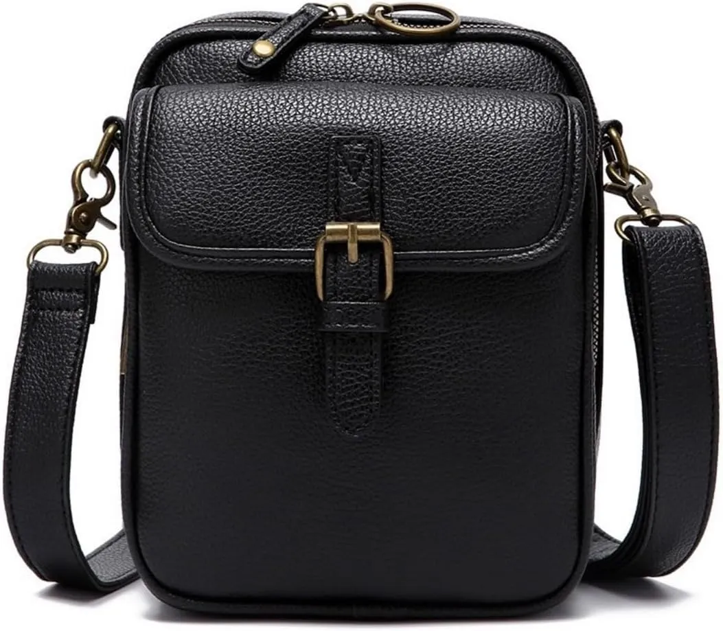 Collaboraten1 Crossbody Bag, Collaborateam Urvashi,Crossbody Anti Theft Leather Bag, Vintage Large Capacity Mini