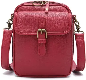 Collaboraten1 Crossbody Bag, Collaborateam Urvashi,Crossbody Anti Theft Leather Bag, Vintage Large Capacity Mini