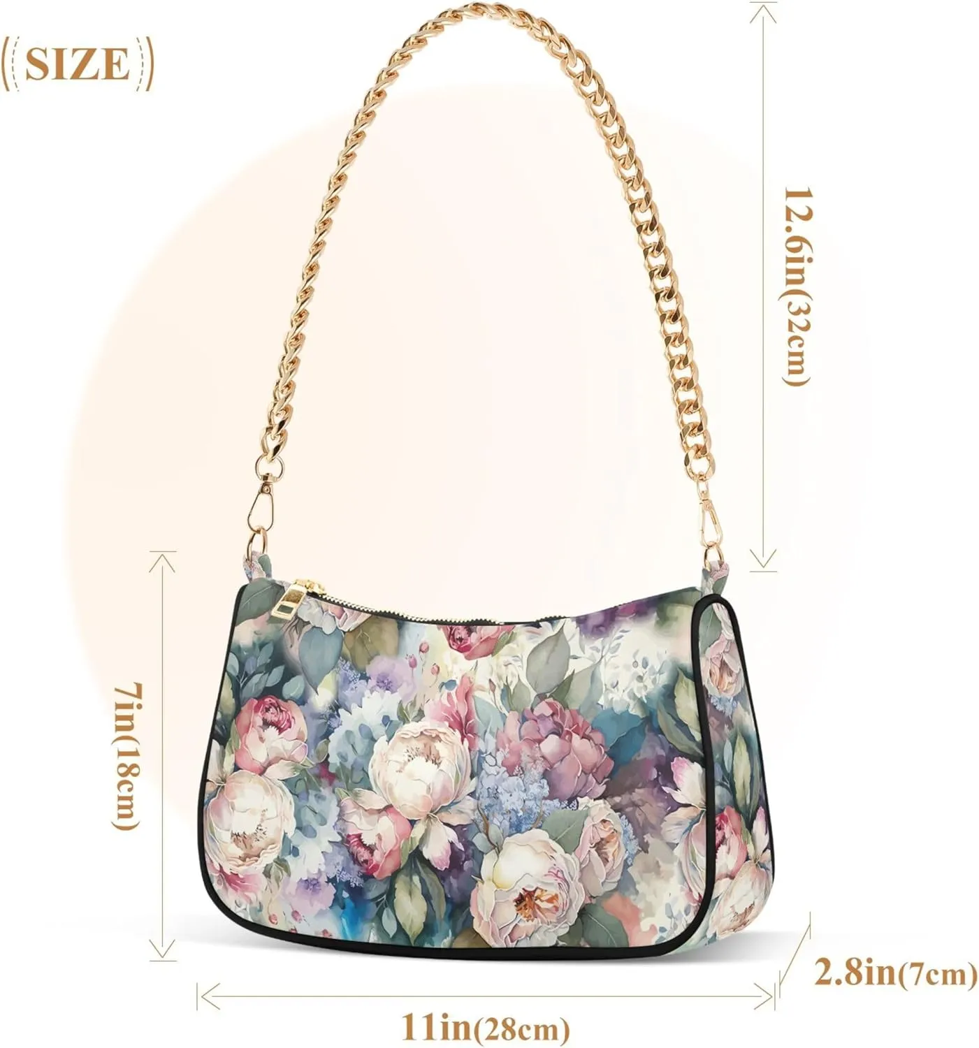 Colorful Mandala Geometry Womens Purse Hobo Party Purse Women Evening Handbag Formal over the Shoulder Purse