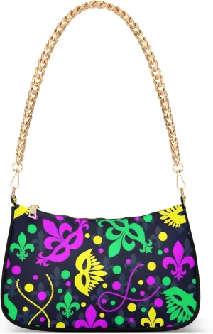 Colorful Seashells Pattern Satchel Purse Hobo Designer Bag Women Handbags Designer Chain Shoulder Handbag