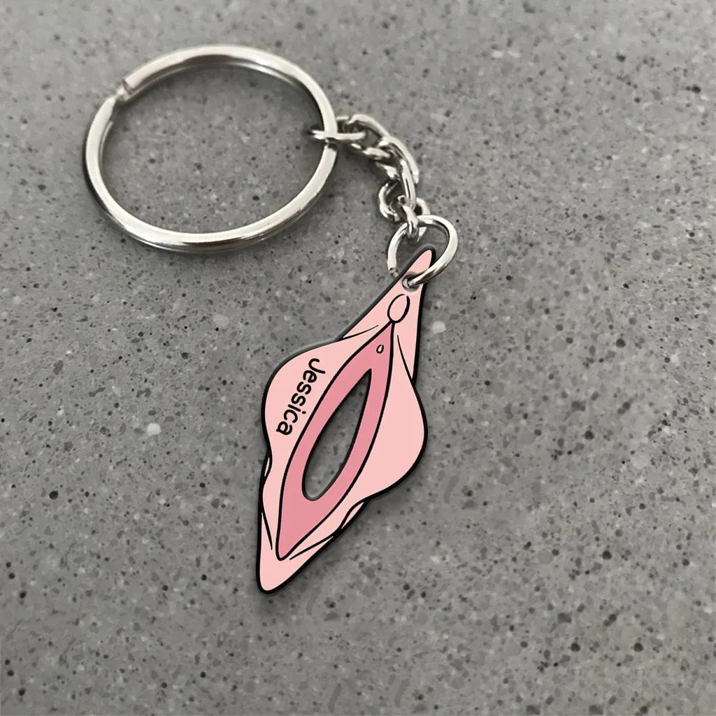 Couple Perfect Match - Personalized Couple Keychain
