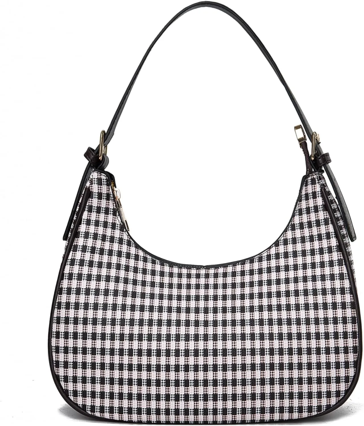 CROJUYI Small Crescent Shoulder Bags Purses for Women Retro Classic Clutch Hobo Tote Purse and Handbag Cute Crossbody Bags