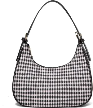 CROJUYI Small Crescent Shoulder Bags Purses for Women Retro Classic Clutch Hobo Tote Purse and Handbag Cute Crossbody Bags