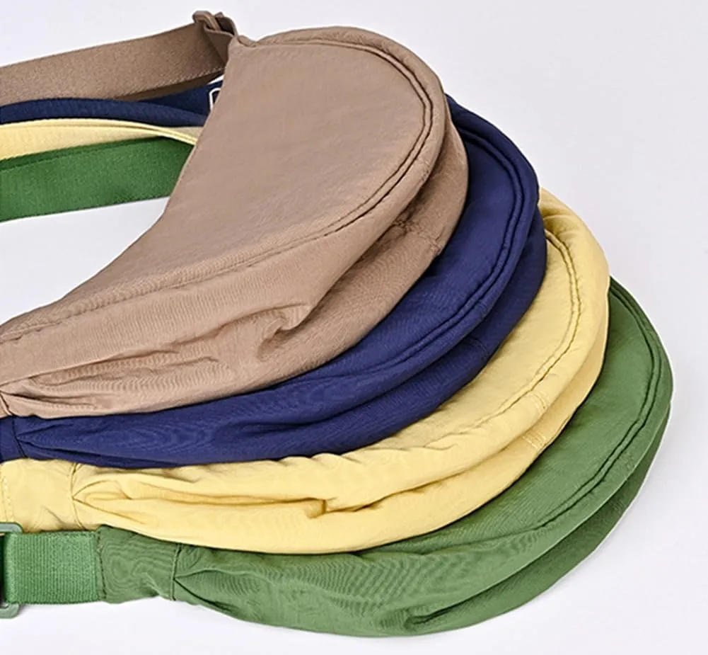 Crossbody Bag Hobo Sling Crescent Bags Women Men Trendy Small Shoulder Bag Purse Dumpling Casual Handbag Adjustable Strap
