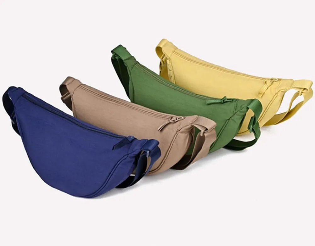 Crossbody Bag Hobo Sling Crescent Bags Women Men Trendy Small Shoulder Bag Purse Dumpling Casual Handbag Adjustable Strap