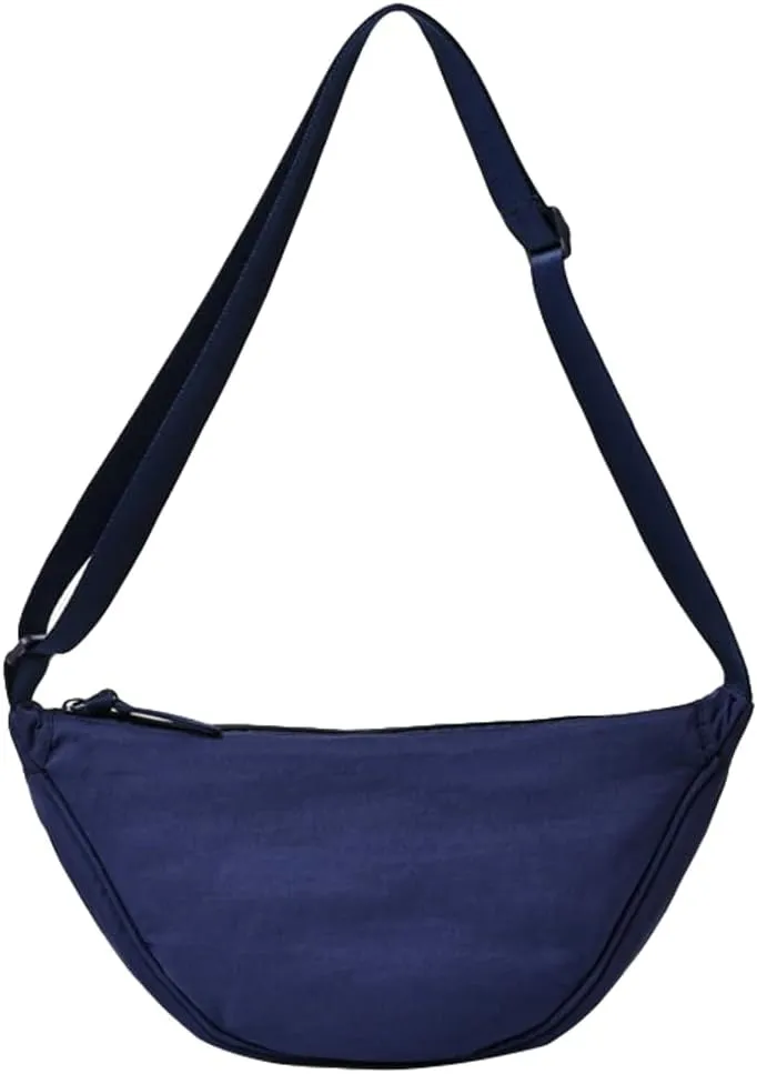Crossbody Bag Hobo Sling Crescent Bags Women Men Trendy Small Shoulder Bag Purse Dumpling Casual Handbag Adjustable Strap