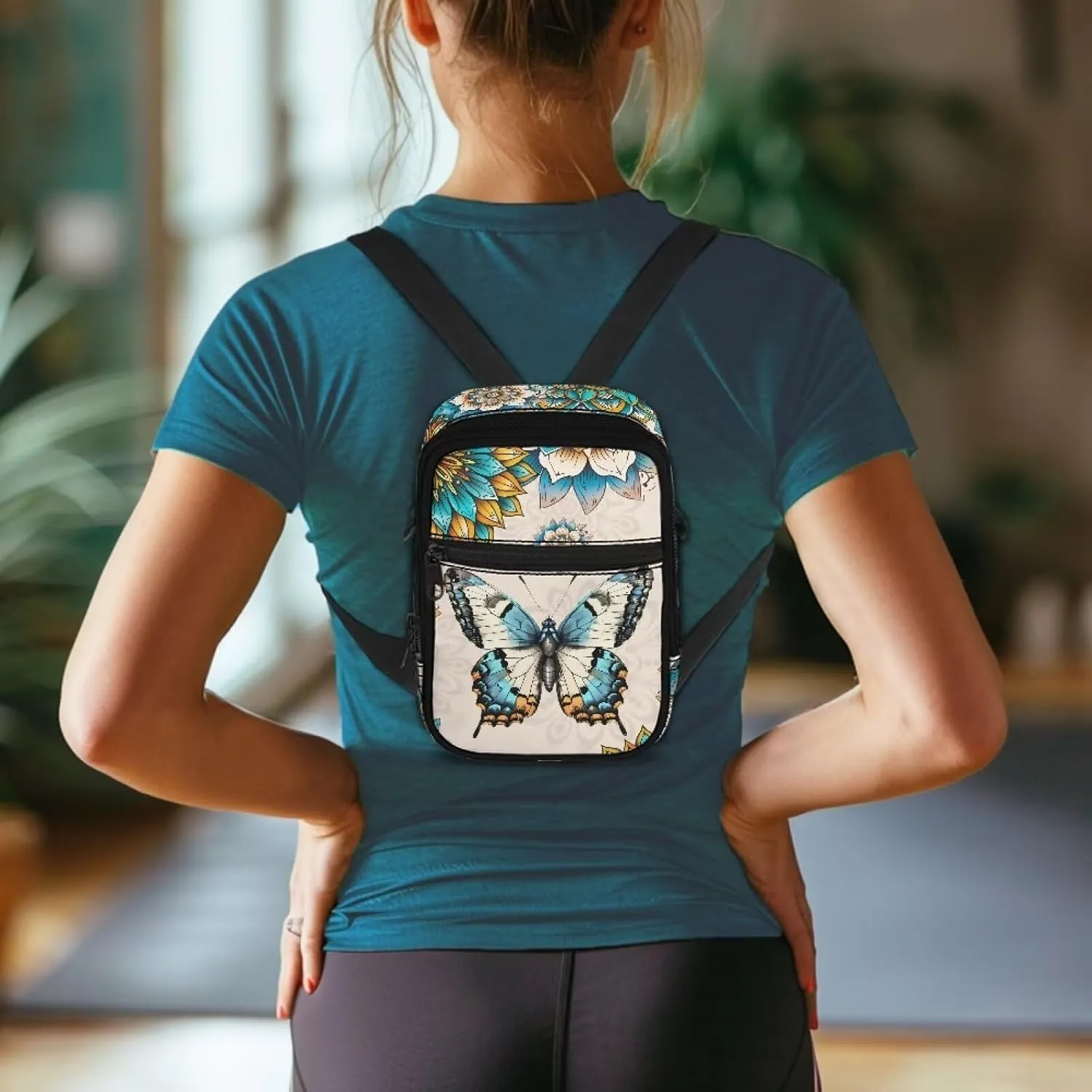 Crossbody Bags Fanny Pack Shoulder Bags Lightweight Waist Packs with Adjustable Strap Mini Chest Bags Shoulder Bags