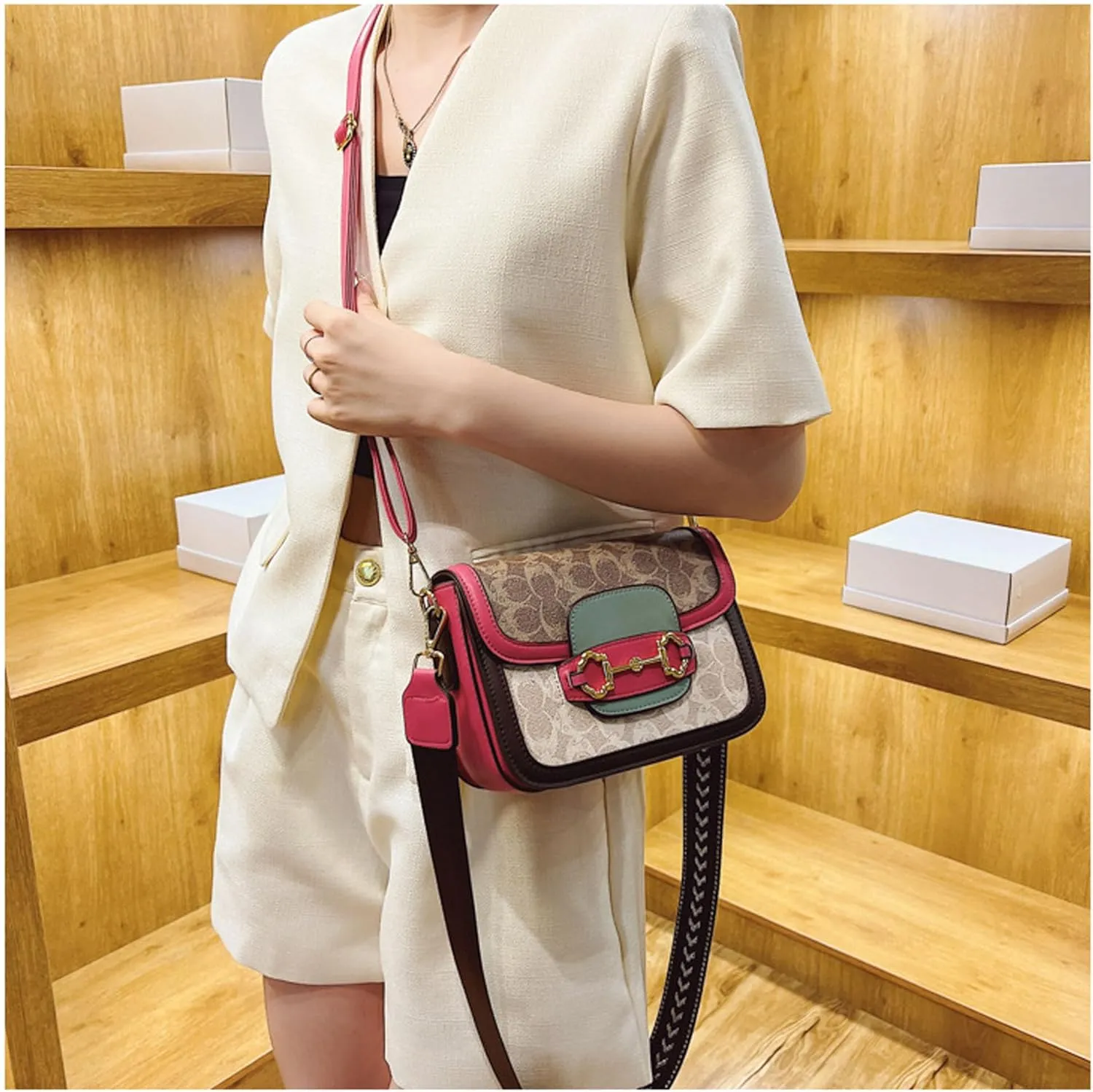 Crossbody Bags for Women - Leather Purse Handbag - Fashion Design