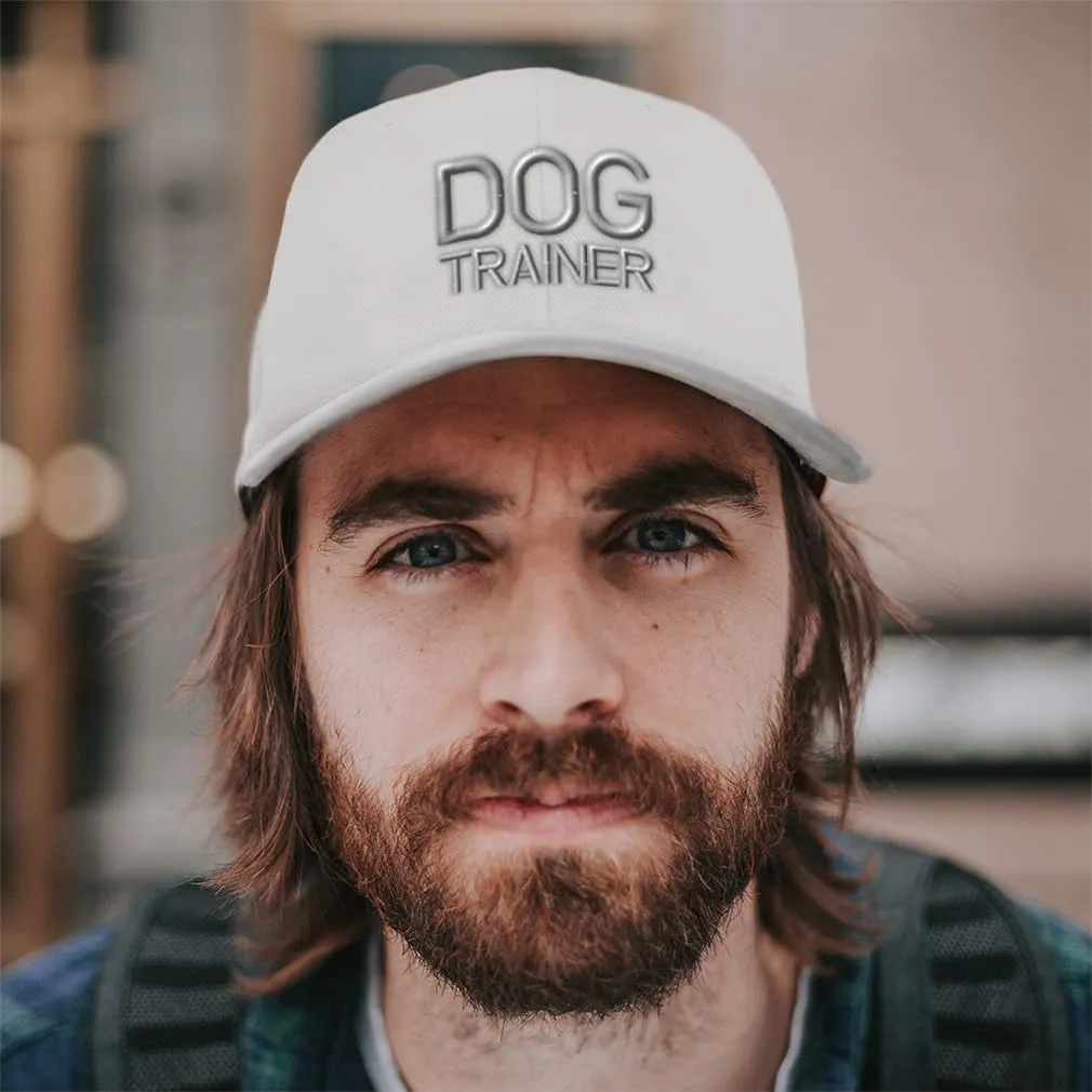 Custom Baseball Caps for Men & Women Embroidered Dog Trainer Humans and Pets A Embroidery Acrylic