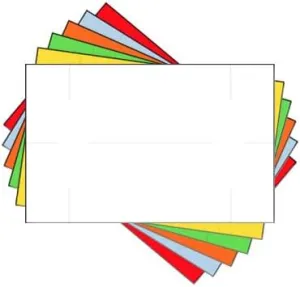 Custom Price Gun Labels - 192,000 Customizable Primark 1912 Compatible Labels to fit The Primark P-14 Price Gun. Full case. [You Choose The Colors, Font and Text]