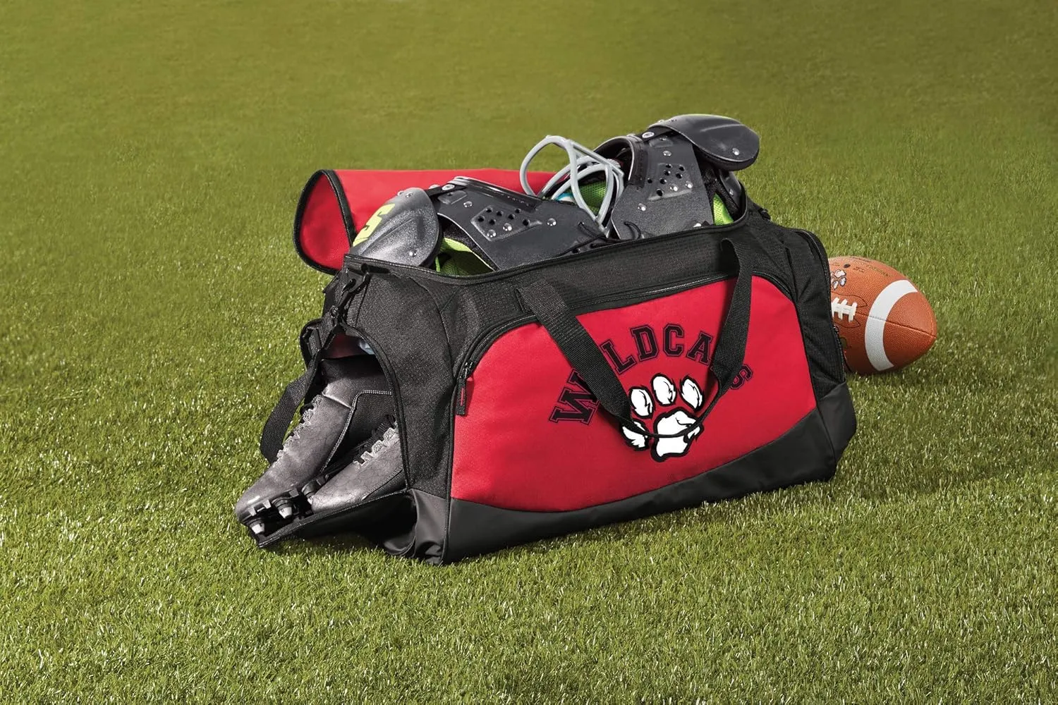 Custom Sport Duffel Bags, Add Your Embroidered Text & Logo, Personalized Weekender Bag for Gym, Overnight, Travel for Men Women