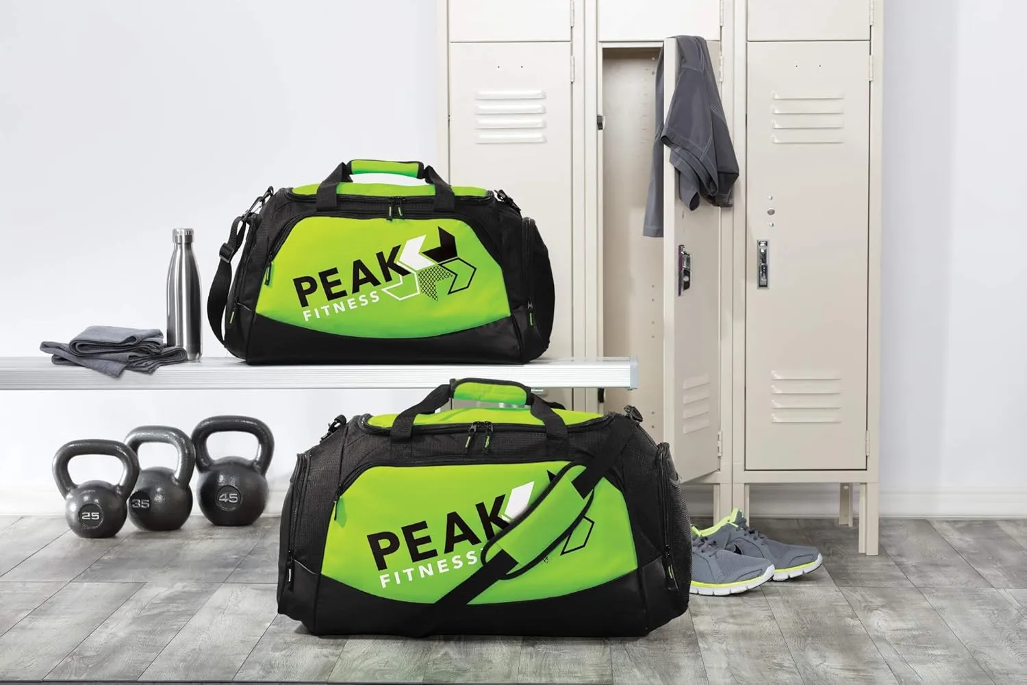 Custom Sport Duffel Bags, Add Your Embroidered Text & Logo, Personalized Weekender Bag for Gym, Overnight, Travel for Men Women