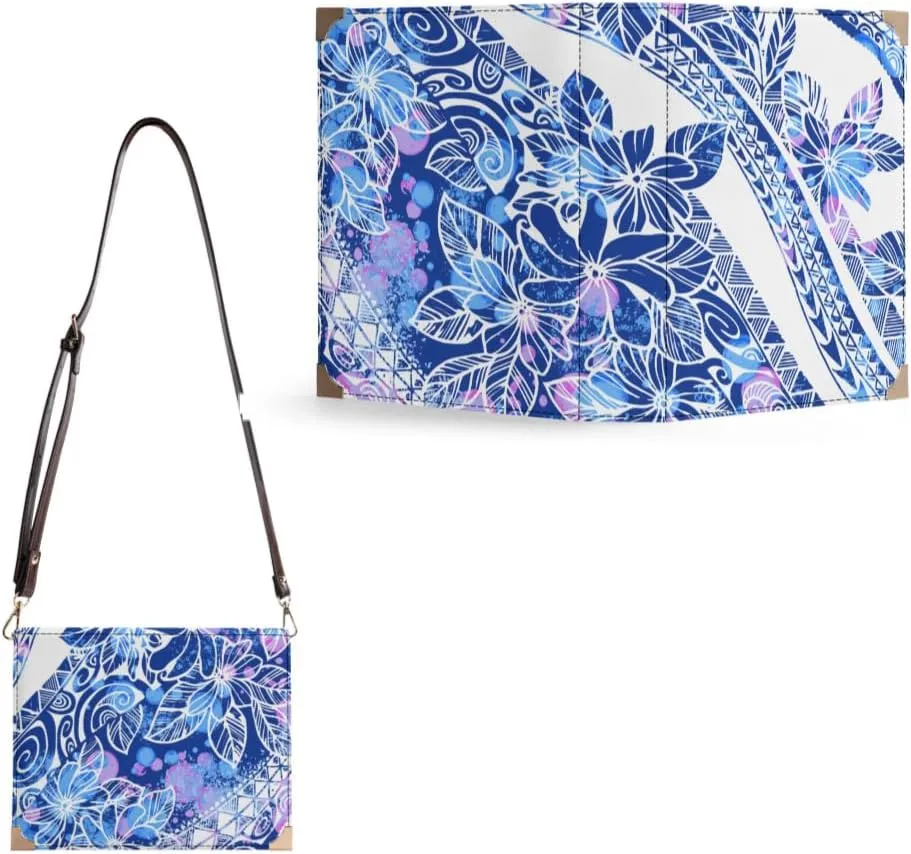Custom Wholesale Book Storage Bag Polynesian Print Samoan Tribal Women'S Crossbody Bag Casual Party Women'S Bag