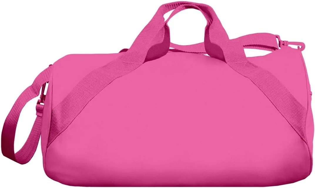 CUSTOMIZEDGIRL Cheer Bag - Durable Cheerleading & Sports Duffle With Bow & Name, Overnight Bag for Women Travel & Men, Quality Adult & Kids, Hot Pink