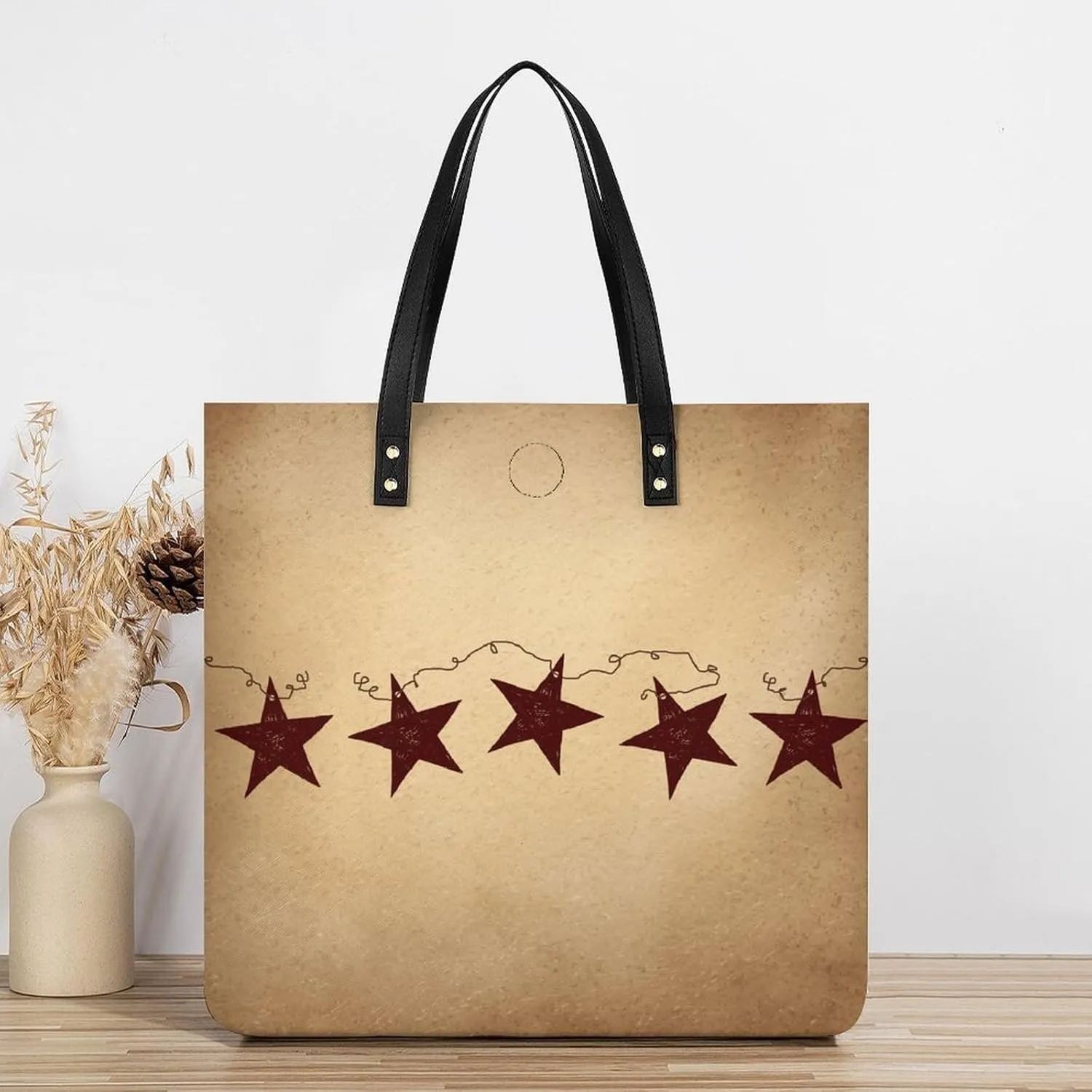 Dachshunds Clothes Dog Leather Handbag with Large Space, Fashionable Handbag