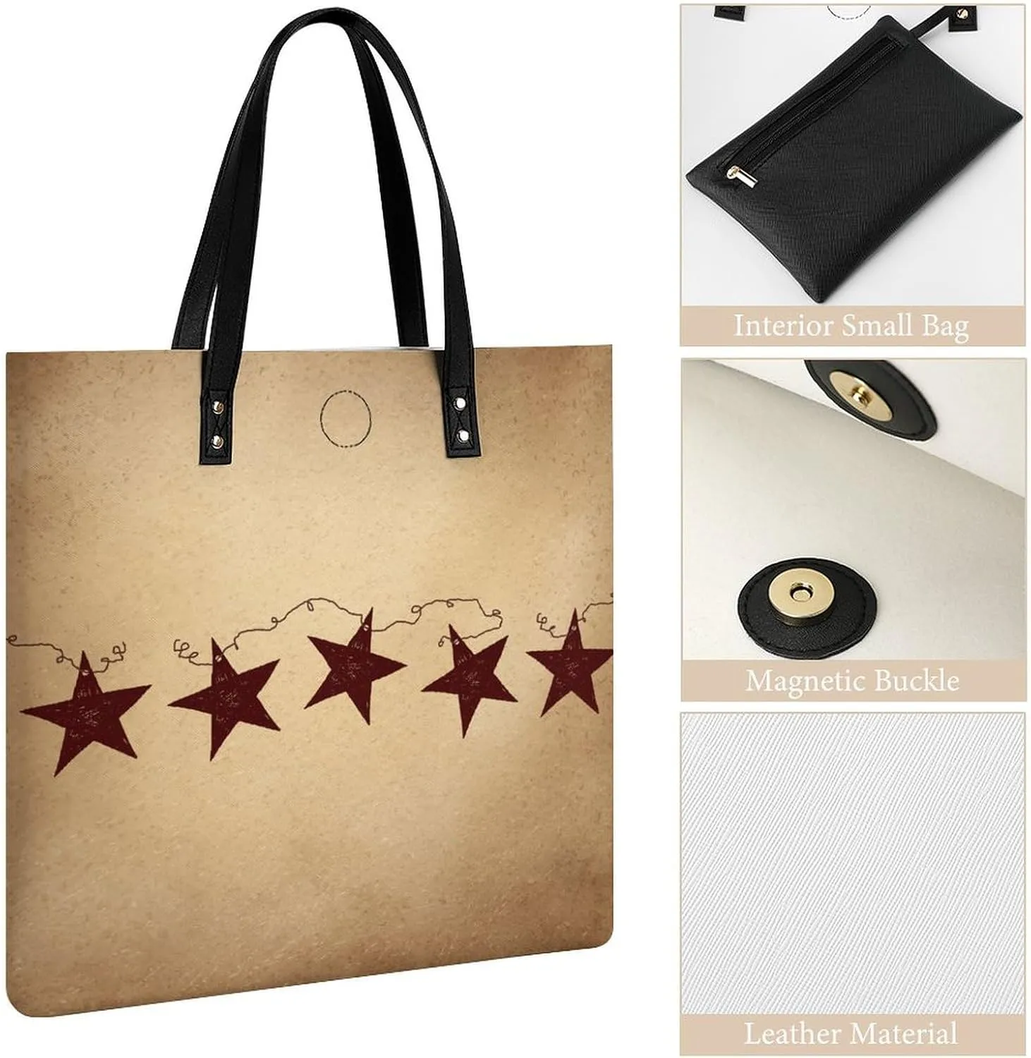 Dachshunds Clothes Dog Leather Handbag with Large Space, Fashionable Handbag