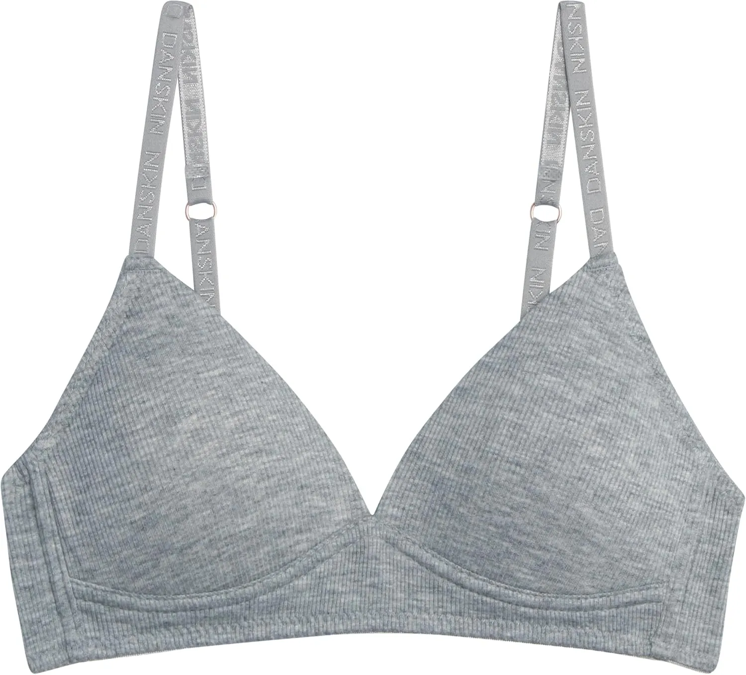 Danskin Girls Training Bra - 2 Pack Wireless Molded Cup Bras for Teens with Adjustable Straps (Sizes 30A-36A)
