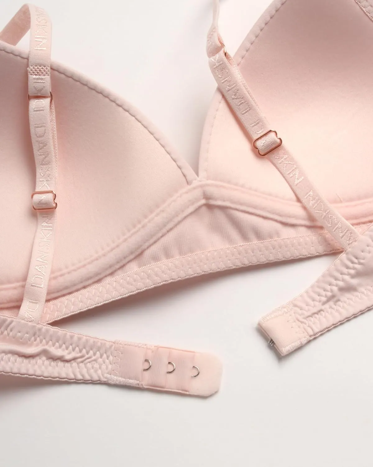Danskin Girls' Wireless Molded Cup BraTraining Bra, 4 Pack