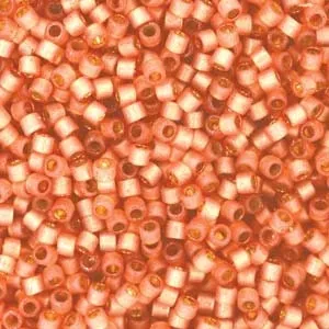 DB 2172, Silver Lined Duracoat S/F Rose Copper - Miyuki Delica Beads - Size 11 - 5 grams - Japanese Cylinder Seed Beads - Retail & Wholesale