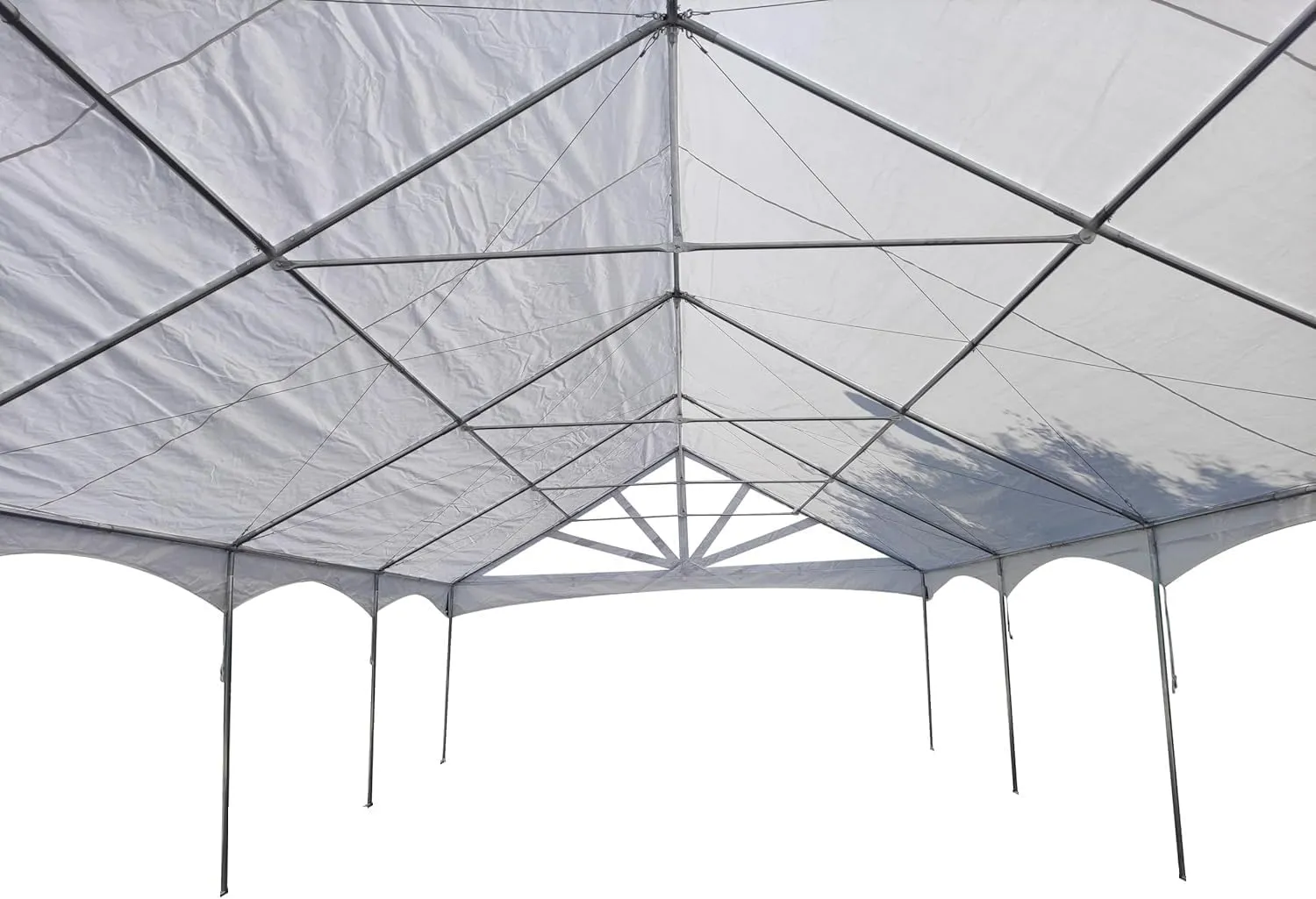 DELTA 40'x20' PE Marquee Party Tent, Tents for Parties, Large Wedding Tent, Carpas para Fiestas,Heavy Duty Canopy, Outdoor Event with Waterproof Top   5 Storage Bags
