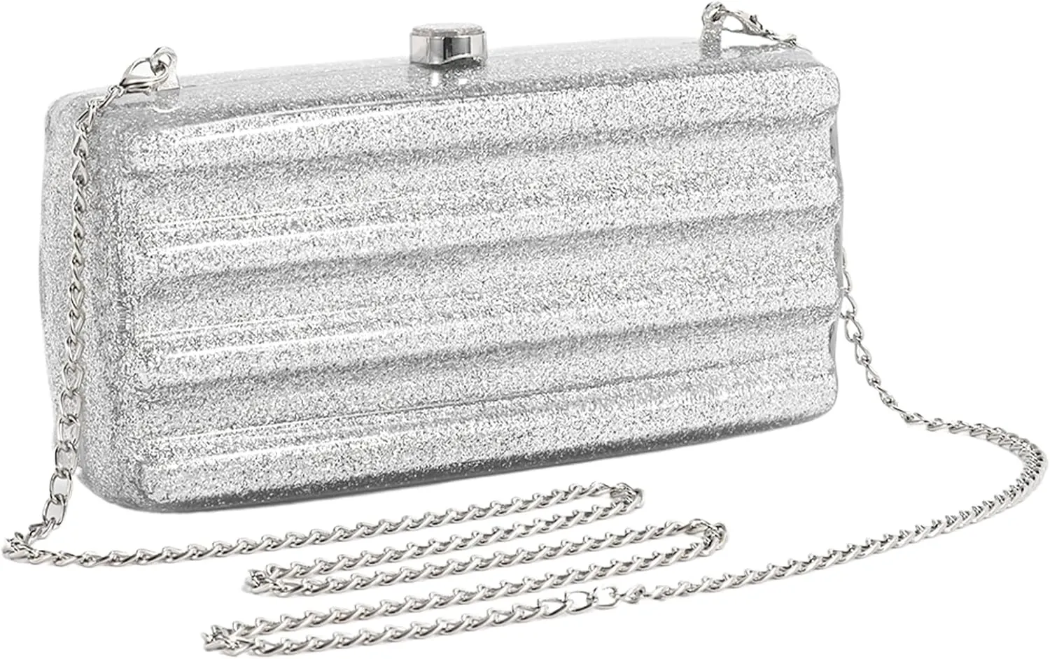 Designer Handbags Clutch Purse, Mini Acrylic Shoulder Clubbing Outfits For Women Evening Clutch Pearl Phone Bag