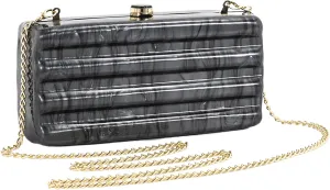 Designer Handbags Clutch Purse, Mini Acrylic Shoulder Clubbing Outfits For Women Evening Clutch Pearl Phone Bag