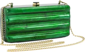 Designer Handbags Clutch Purse, Mini Acrylic Shoulder Clubbing Outfits For Women Evening Clutch Pearl Phone Bag