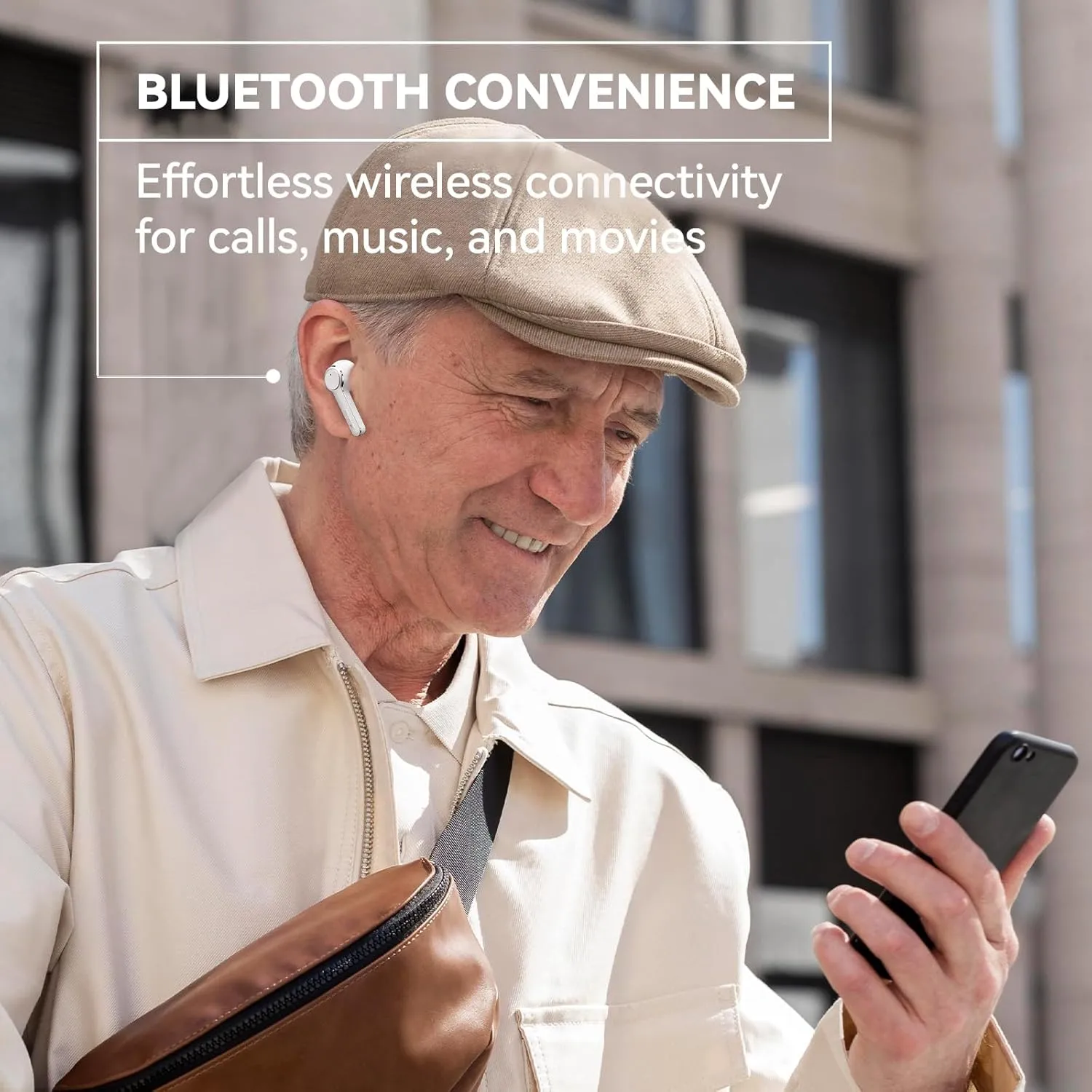 Diamond X1 OTC Hearing Aids with Bluetooth Customizable App Hearing Test, Streaming Ability, Directional Sound Collection, for Mild to Moderate Hearing Loss, White