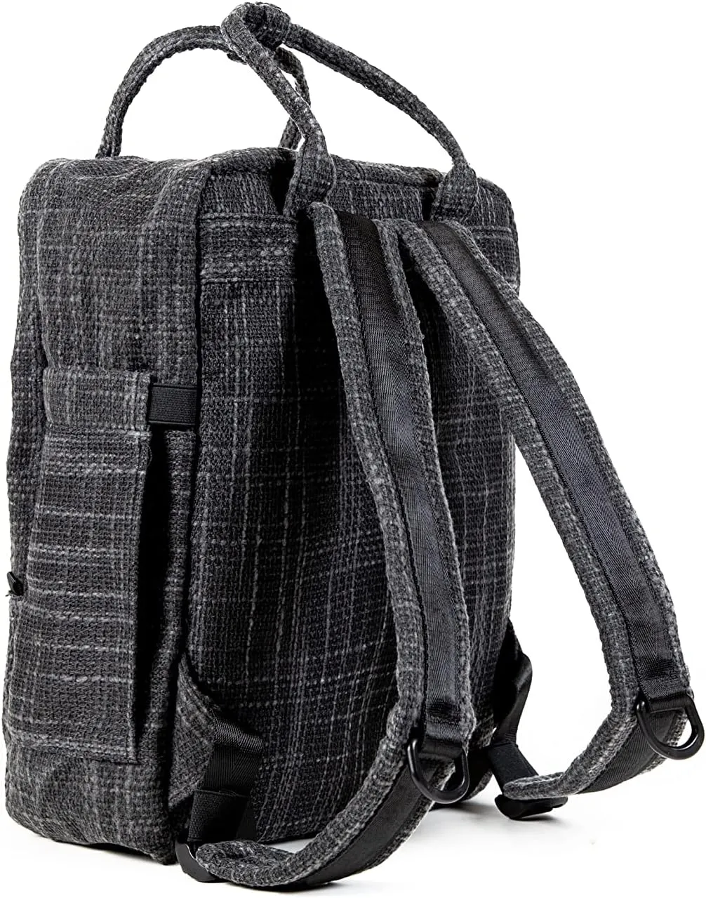 DIME BAGS Extra | Hemp Daypack Backpack | Iconic Silhouette and Tons of Space (Black)