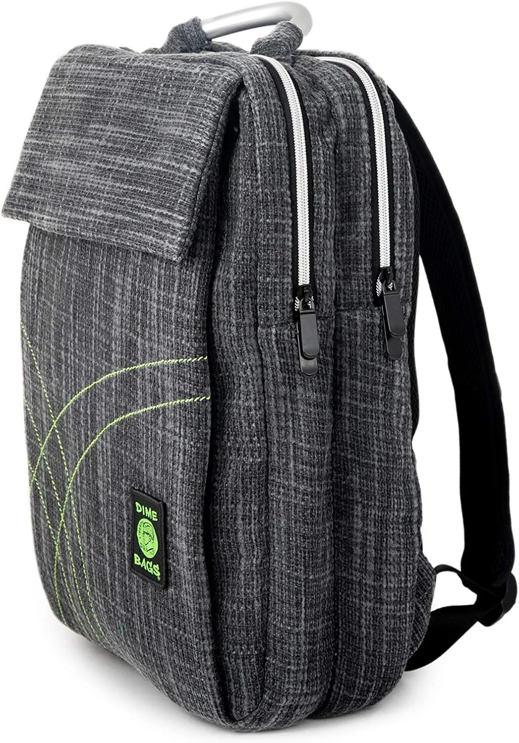 DIME BAGS Slab Bag Hemp Backpack with Padded Laptop Compartment and