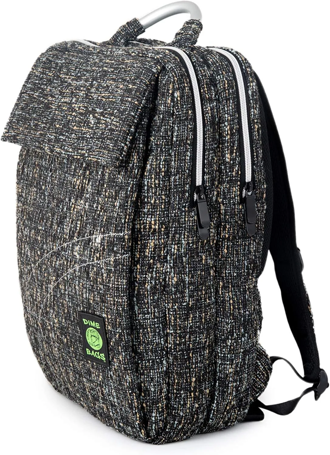 DIME BAGS Slab Bag Hemp Backpack with Padded Laptop Compartment and