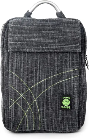 DIME BAGS Slab Bag Hemp Backpack with Padded Laptop Compartment and