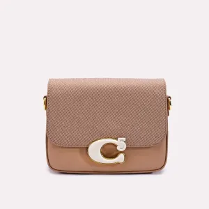 Diva Light Brown Luxury Handbag 0321762