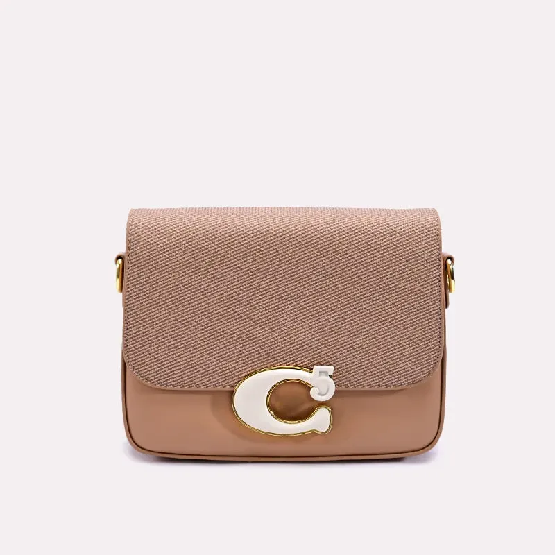 Diva Light Brown Luxury Handbag 0321762