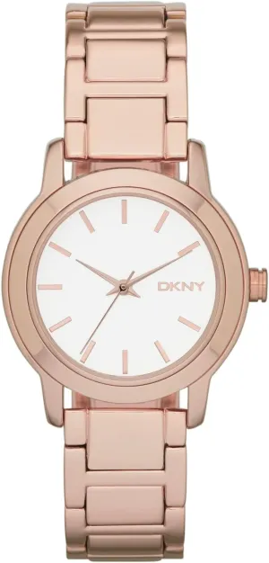DKNY Women's Tompkins Quartz Metal Three-Hand Dress Watch