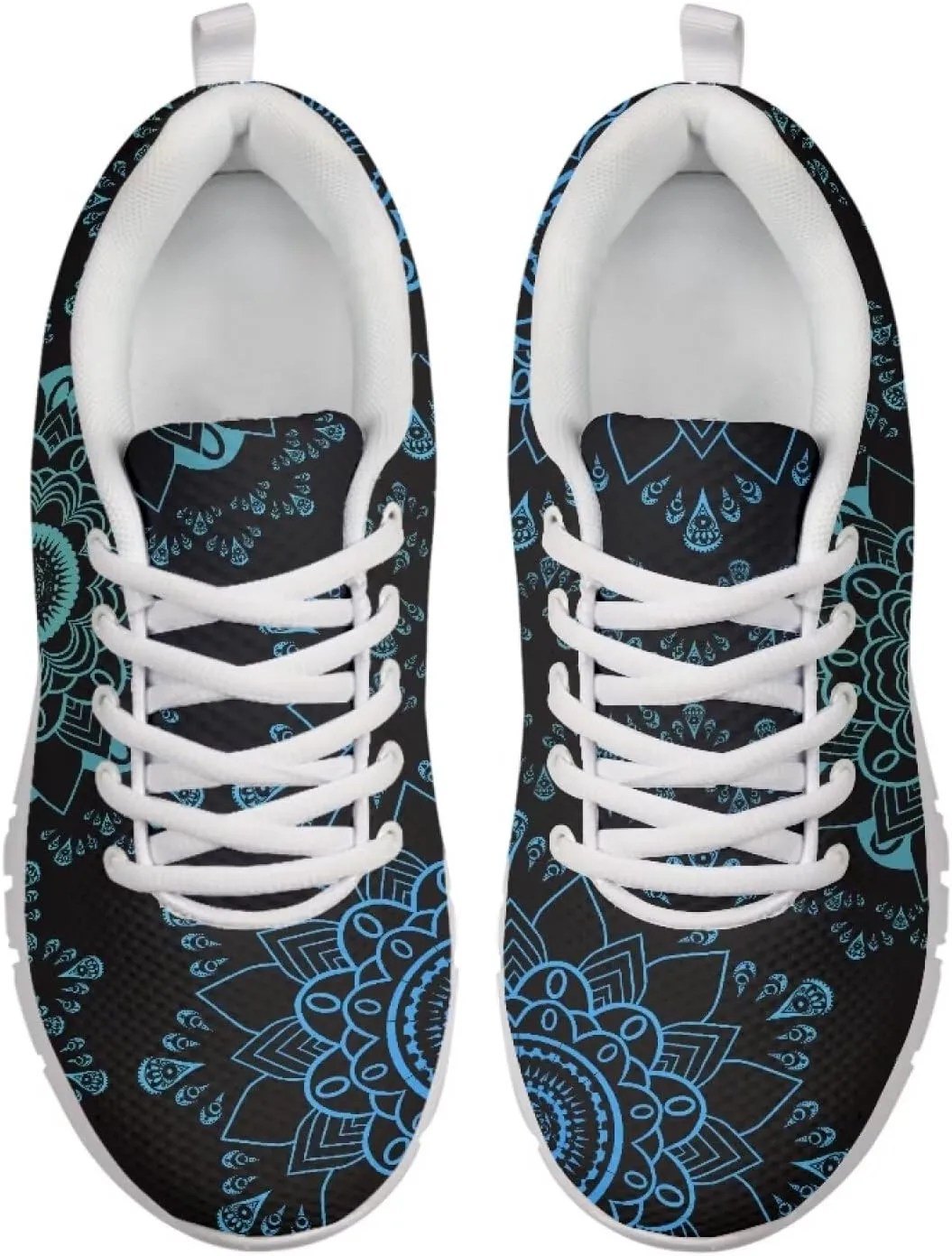 Doojoayie Wide Width Womens Running Shoes with Lace Up for Ladies Tennis Shoes