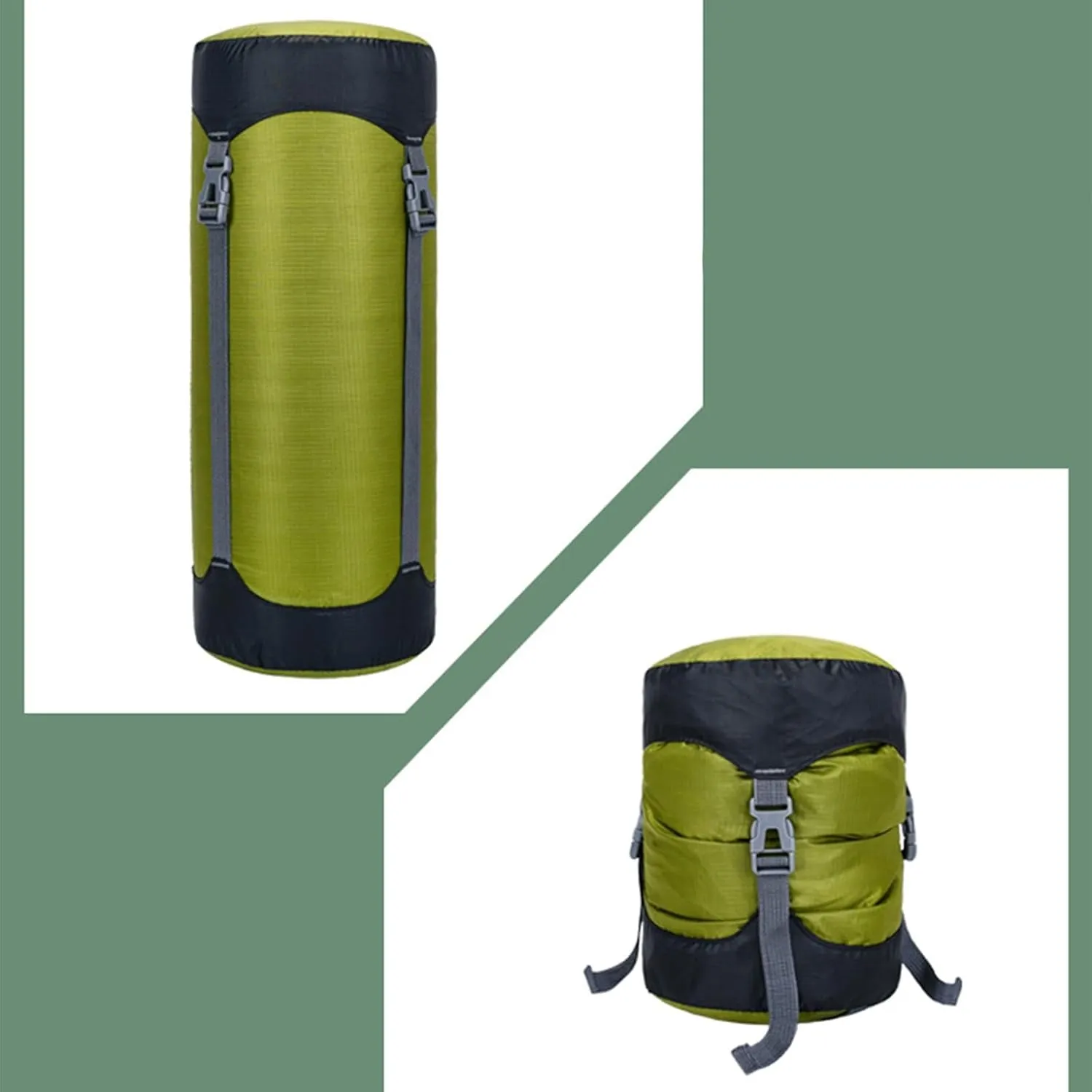 Double Zippers Compression Bag Camping Trips Sleep Sacks for Outdoor Lover and Travelers