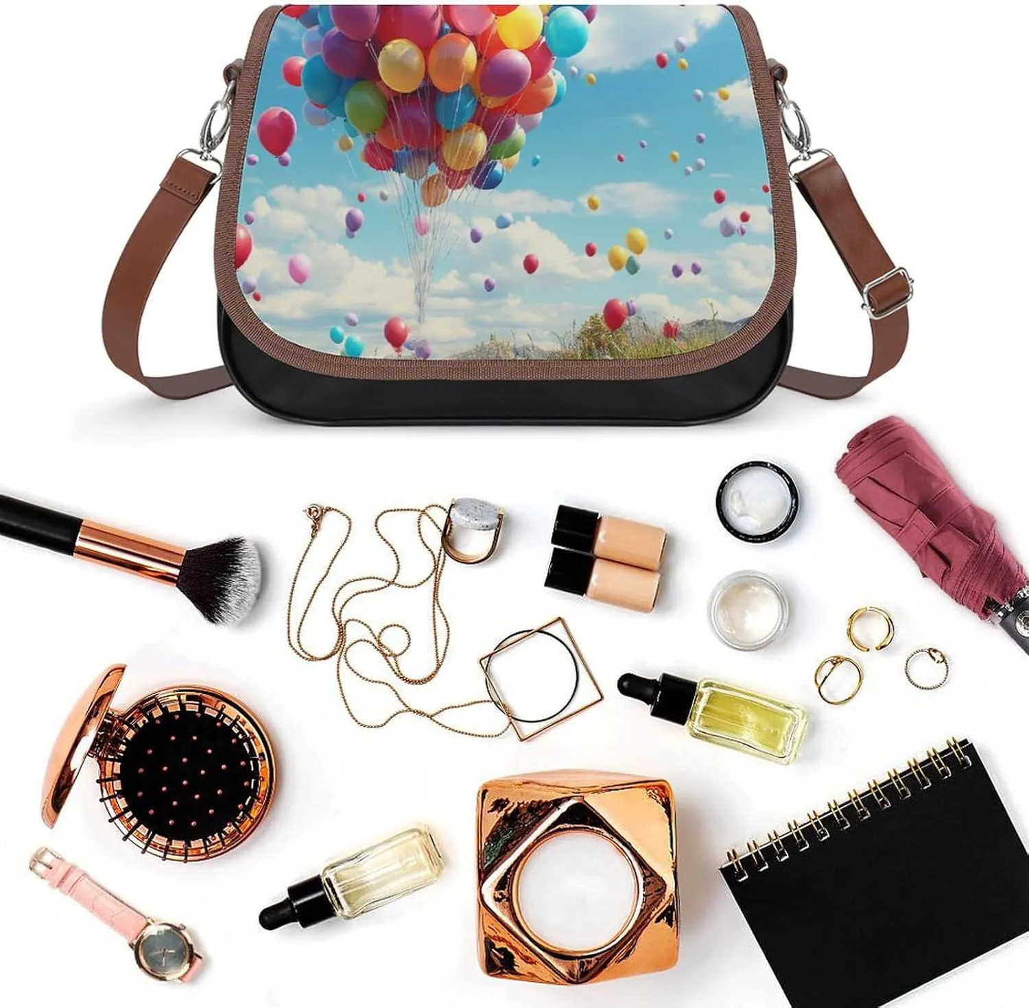 Dragonfly Green Crossbody Bags for Women,PU Leather Tote Bag for Women,Shoulder Bag Purse for Work Shopping Travel